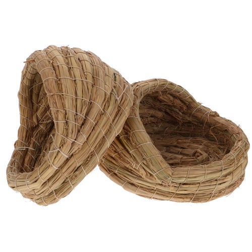 Pcs natural straw bird - 2,