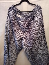 Ladies Animal Print Trousers 3XL