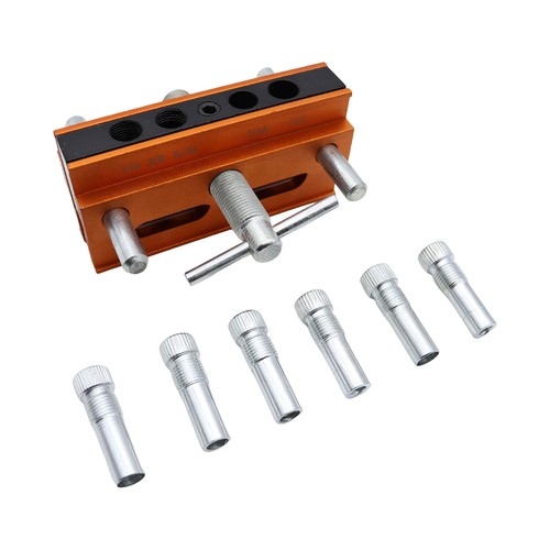 Self centering dowelling jig - centering,