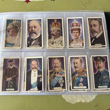 Silver Jubilee a full set of original Ardath cigarette cards issued in 1935.