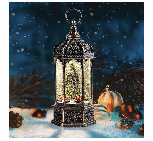 Large musical christmas snow - large,