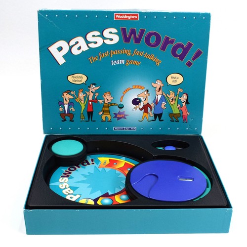 Vintage 1995 password board - vintage,