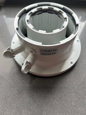 New Worcester 100 /60mm Vertical Flue Adaptor White 7719002430 with test points
