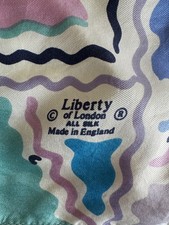 Vintage Liberty abstract silk