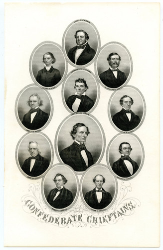 Confederate chieftains civil - chieftains,,