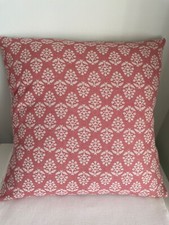 Susie Watson Rose Sprig Fabric Cushion Cover Laura Ashley  Plain Back
