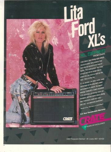Lita ford 1989 crate - lita,