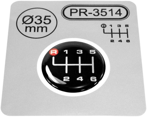 Gear knob shift pattern - gear, lever