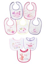 Baby Girl Bibs Feeding Dribble