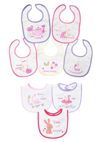 Baby girl bibs feeding - girl,