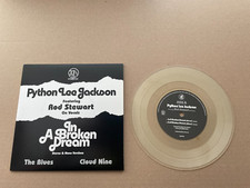 Python Lee Jackson featuring Rod Stewart-In a broken dream.7" clear vinyl