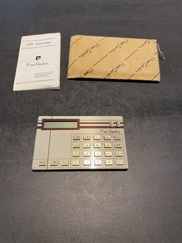 Vintage pierre cardin lcd - vintage,