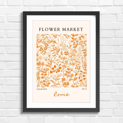 Vintage floral market - floral,