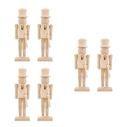 Blank wooden nutcracker - blank,