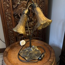 Lily tiffany style table - tiffany,