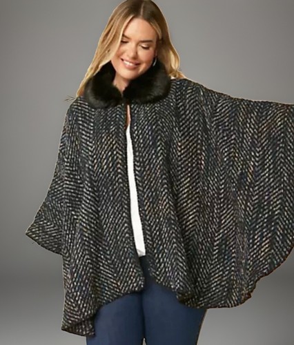 Cejon poncho cape womens one - cejon,