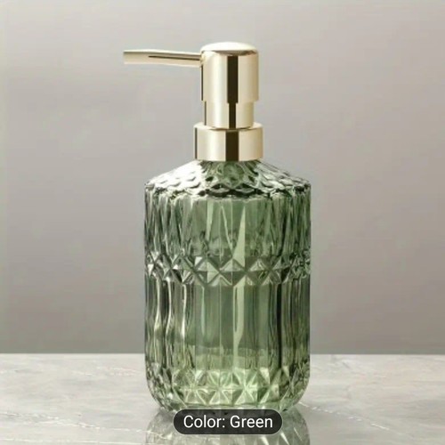 Vintage style glass soap - glass,