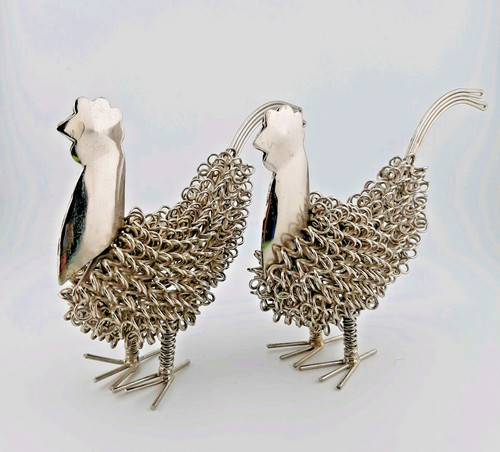 Pair recycled scrap - pair, of