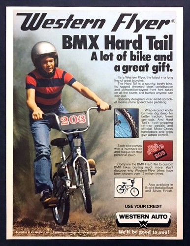 1978 western flyer bmx hard - flyer,