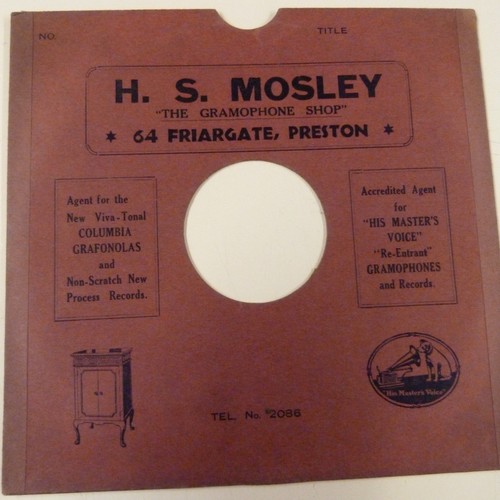 78rpm gramophone record - 10",
