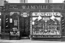 Avv-47 Shopfront, W.J. Neville, Tobacconist, Rushden, Northants. Photo