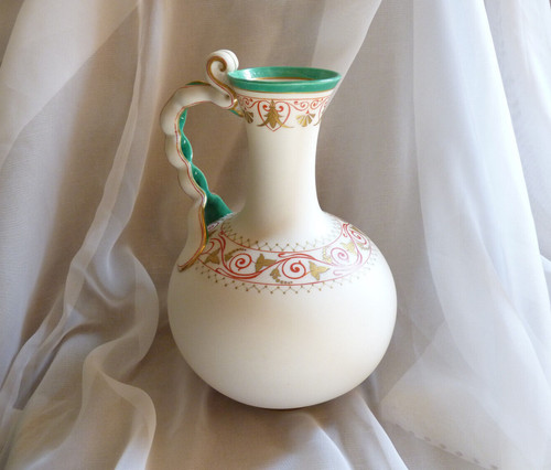 Antique minton parian ewer - antique,