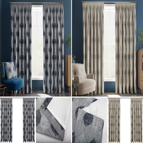 Jacquard curtains ready made - jacquard,