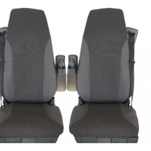 Grey front seat covers - 1+1,