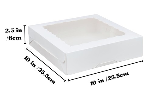 Inch cookie boxes with - 10,