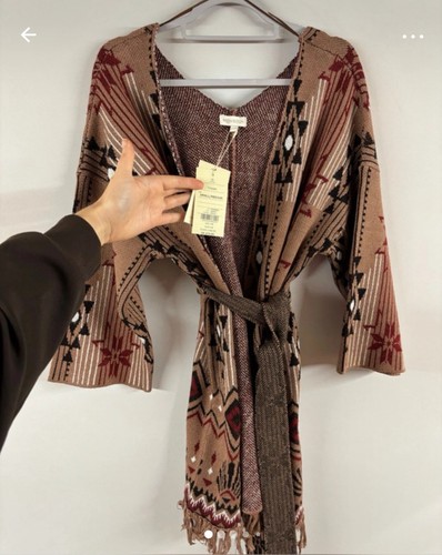 Monsoon aztec belted cardigan - monsoon,