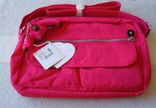 Kipling Cyndi in Peony Xbody Bag + Emmy Monkey BNWT.