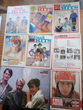 7 smash hits magazines 1983 wham bowie police maiden culture club madness
