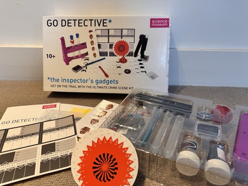 Detective science museum - go,