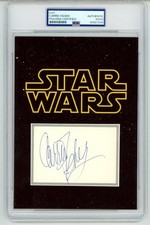 Carrie Fisher ~ Signed