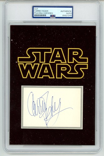 Carrie fisher signed - carrie,
