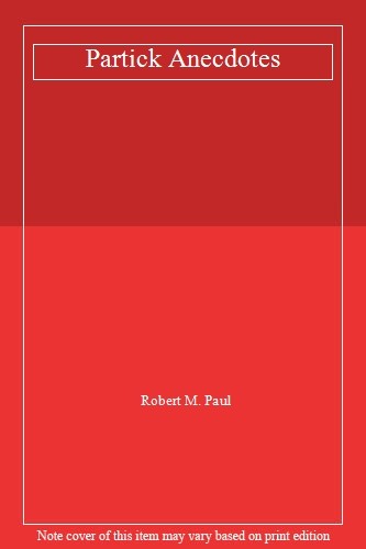 Partick anecdotes robert - partick, m