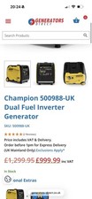 Portable Generator - Champion