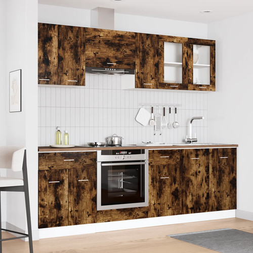 Modern wooden large - 8, piece