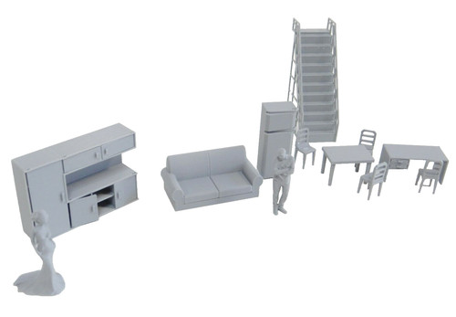 Scale living room - living,