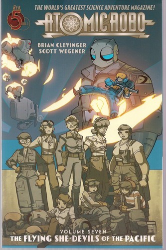 Atomic robo vol flying - robo,
