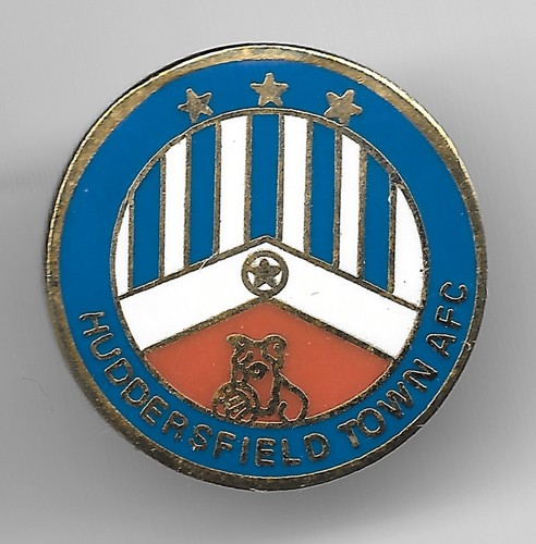 Huddersfield town enamel - huddersfield,