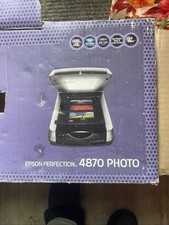 Epson Perfection 4870 Photo Scanner ,NO TRANSPARENCY/FILM  ADAPTORS