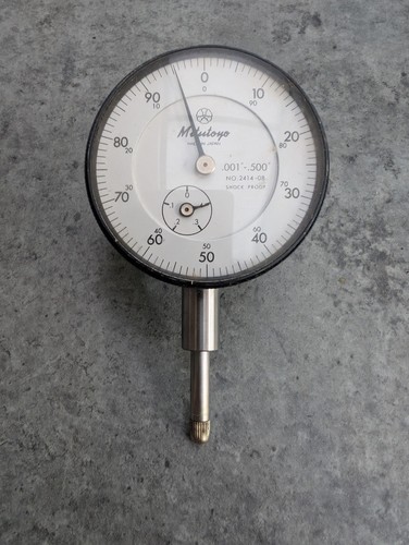 W dial indicator - &,