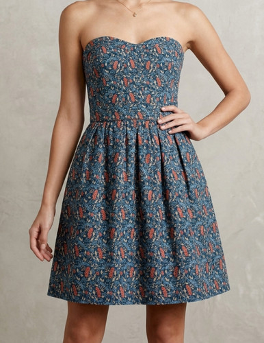 Jack wills strapless floral - jack,