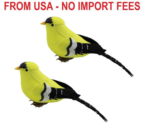 2pcs yellow realistic - 2pcs,