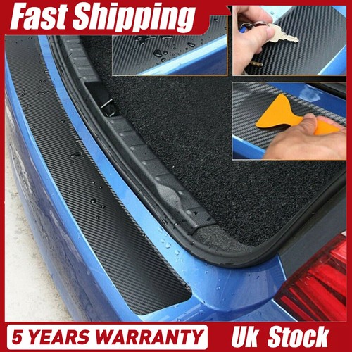 Car rear boot bumper sill - rear,