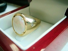 3.35Ct Oval Cut Fire Opal 14K