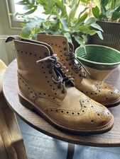 Grenson Tan Leather Brogue