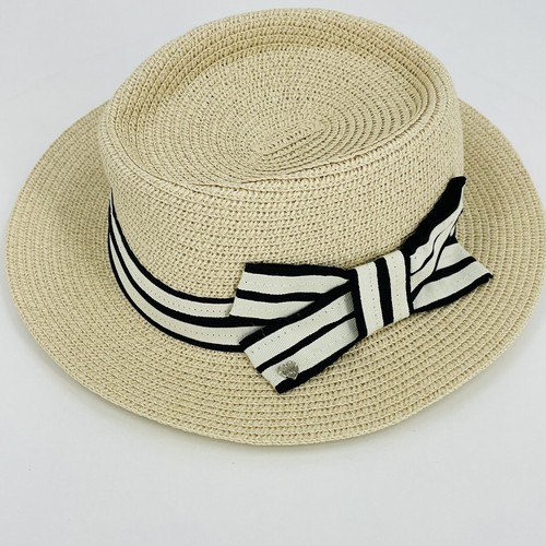 Mcginn woven straw boater - straw, hat