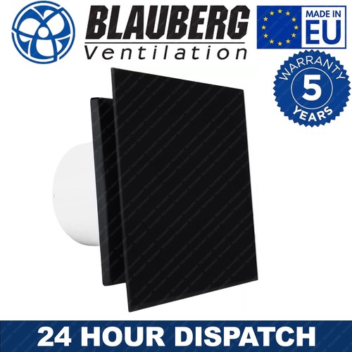 100mm black glass silent - 4",